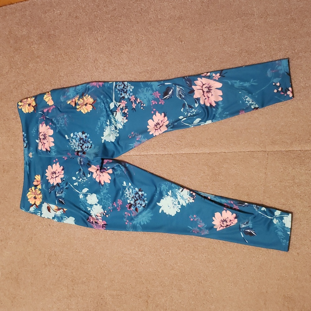 Tek Gear Women's Floral Leggings - Picture 2 of 11